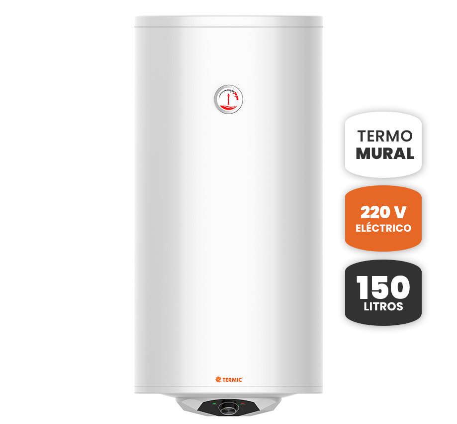 Termo Eléctrico 150 Litros Singleline Mural 2.0 kW