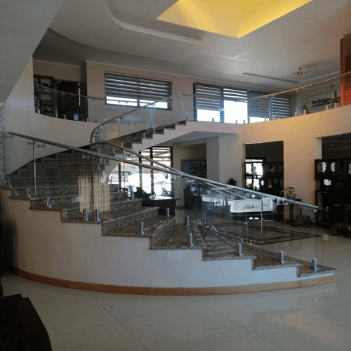 Pasamanos de aluminio Chile