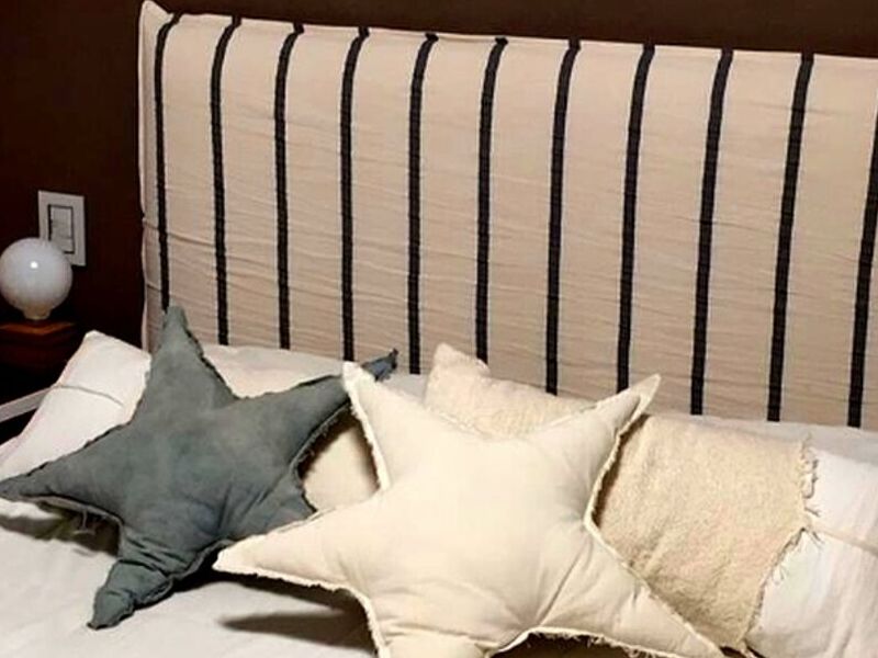Respaldar cama rayado Chile