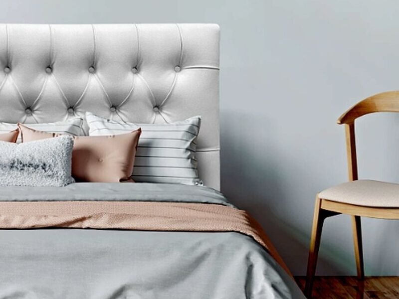 Respaldar cama color blanco Chile