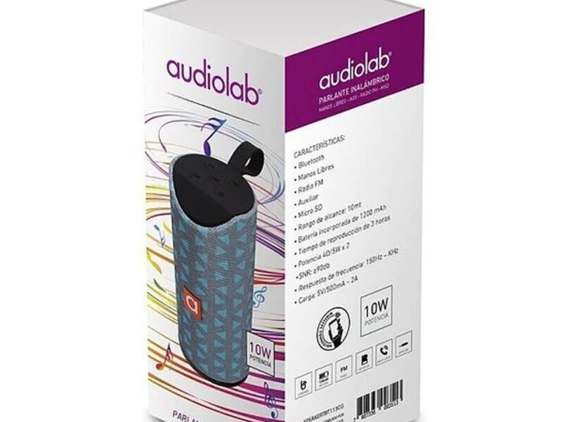 Parlante Audiolab Bluetooth 113 FM/AM