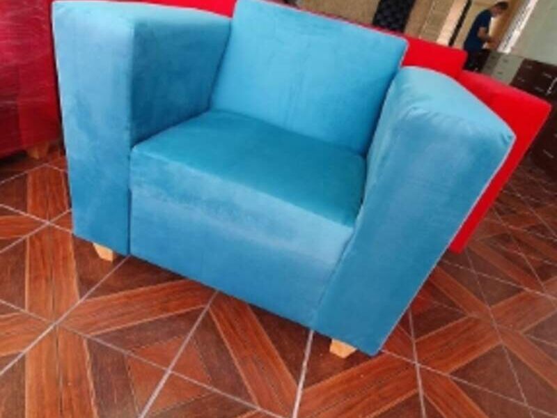 Sofá individual turquesa Chile