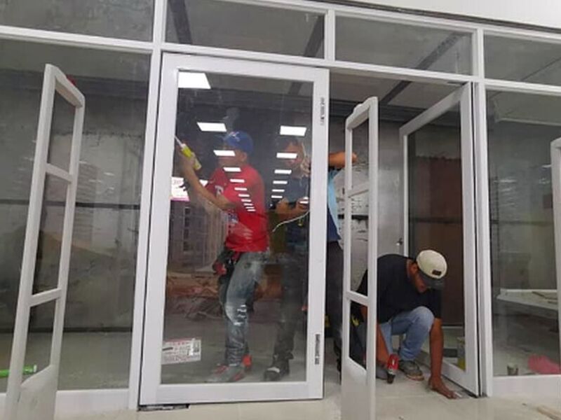 Puertas aluminio Chile 