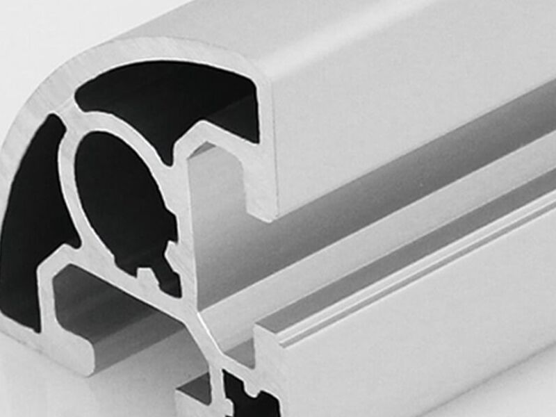 Perfil de Aluminio 2 slots