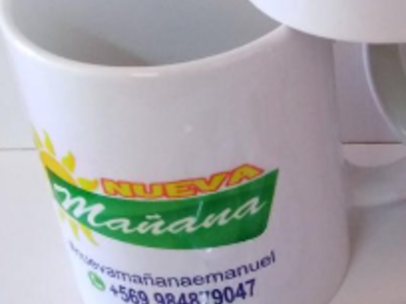 Taza diseñada Osorno