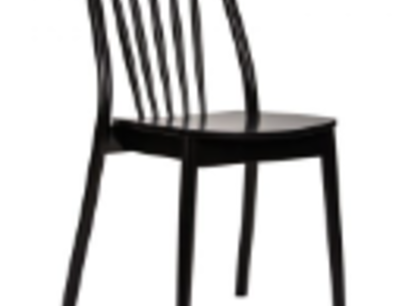 Silla Madera Color Negro Chile