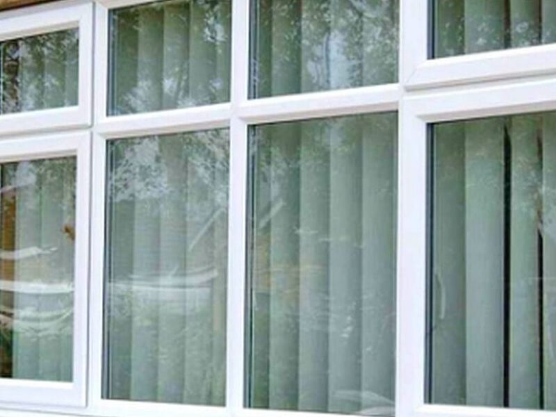 Ventana Aluminio 8 Espacios