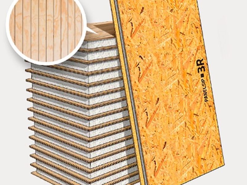 Terciado ranurado / OSB 2x3'
