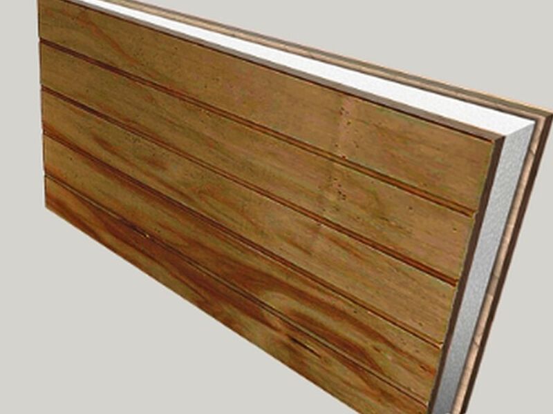 Panel Sip (AMBAS CARAS) RANURADO
