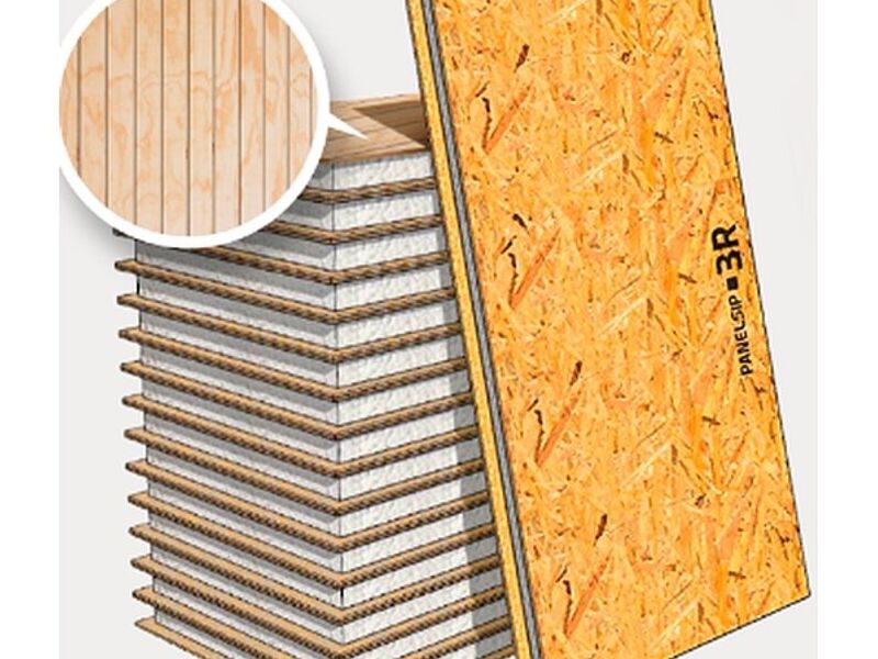 Panel ranurado / OSB 2x4'