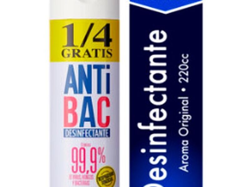 ANTIBAC Desinfectante Original 220cc CHILE