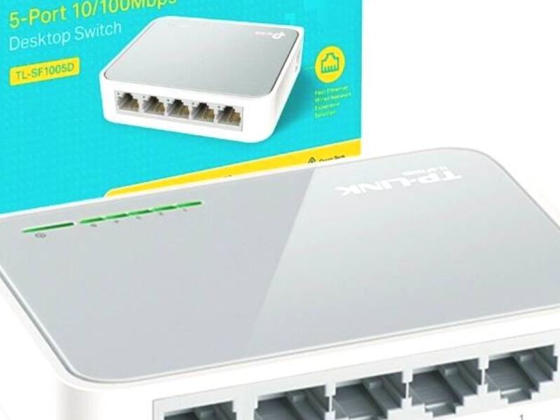 SWITCH 5 PUERTOS TP LINK 10/100 TL-SF1005D