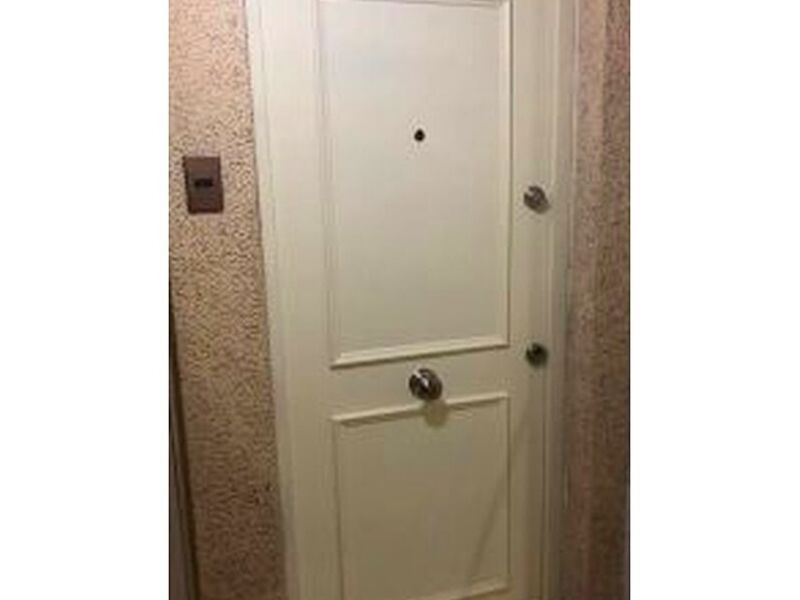 Puerta de Seguridad Diseño Clásico Pintada 