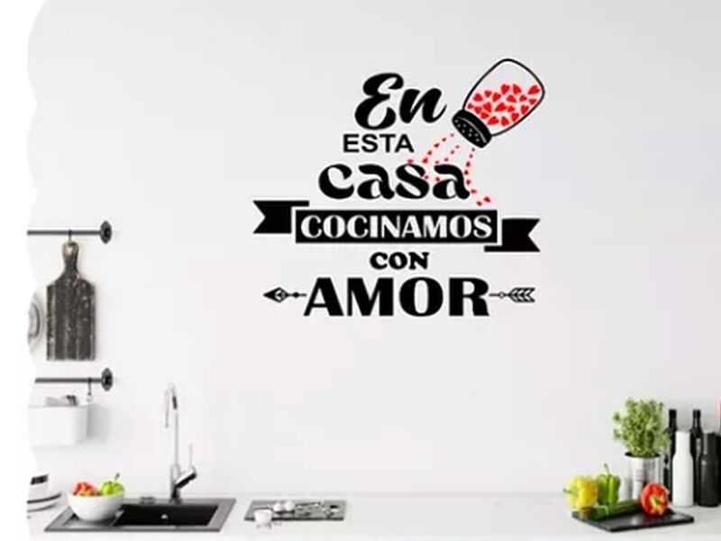 Adhesivo Decorativo Cafetería, Cocina