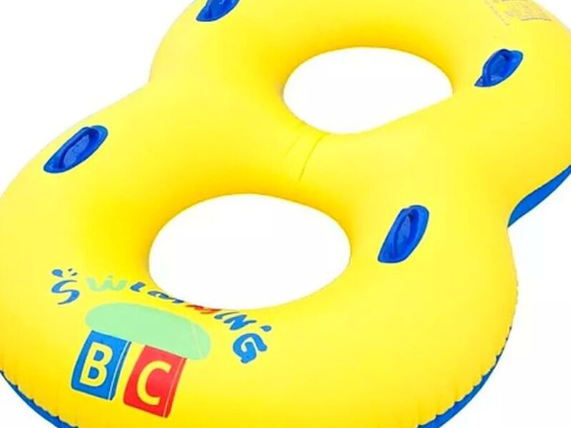 Flotador Inflable Doble Piscina Flotadores 2