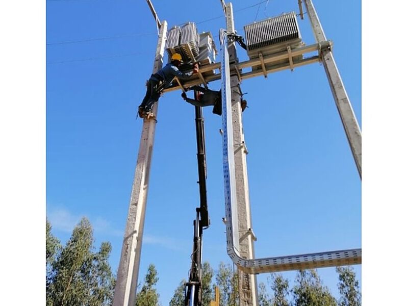 Construcción Redes Baja Tensión Melipilla