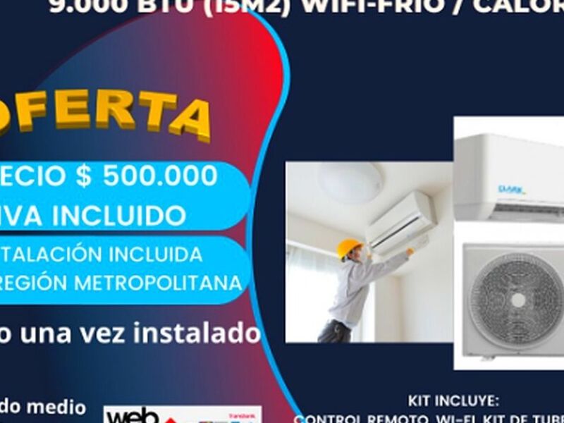 Aire acondicionado Inverter Chile