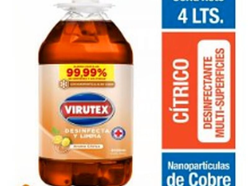 Limpiador líquido desinfectante 4Lts CHILE