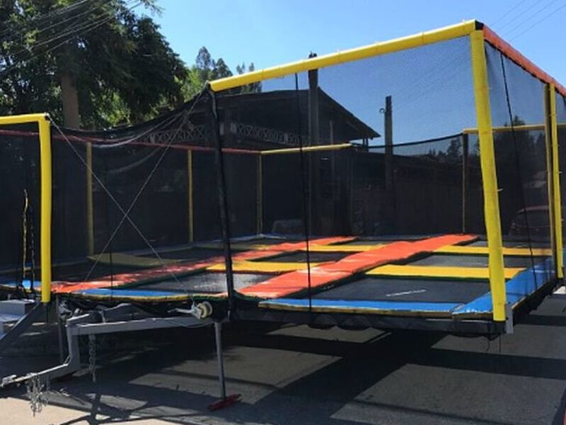 Trampolín park movil Chile 