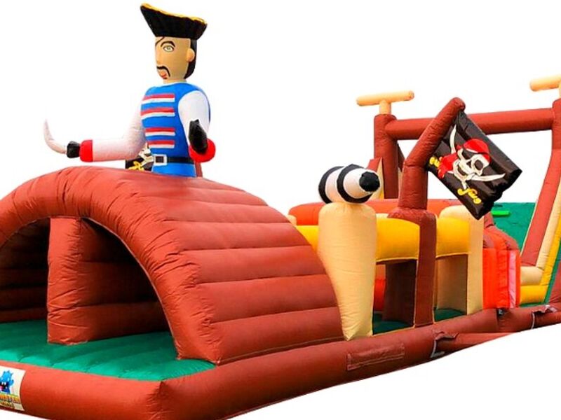Inflable desafío pirata Chile