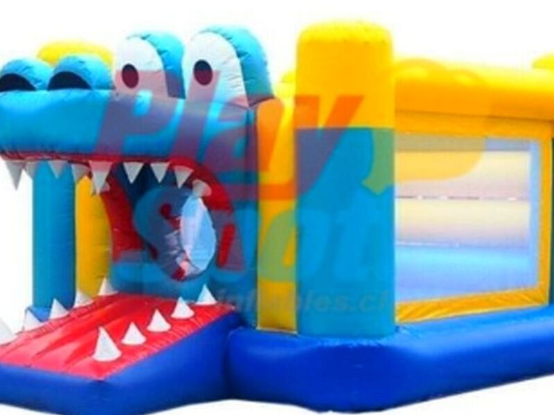 INFLABLE CASTILLO COCODRILO CHILE