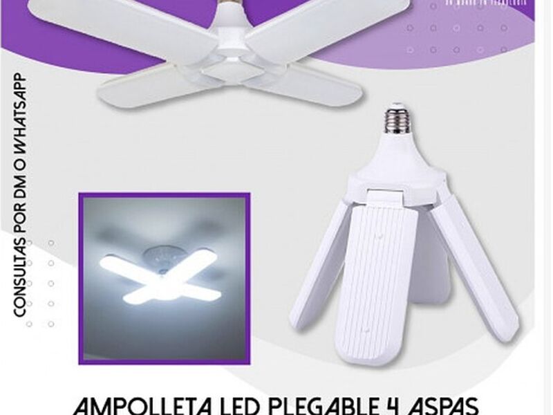 AMPOLLETA 4 ASPAS BAJO CONSUMO