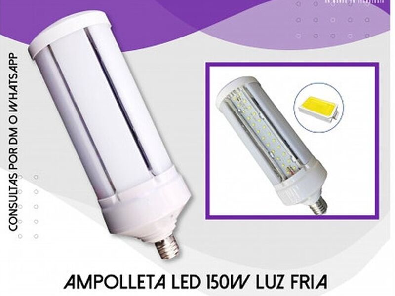 AMPOLLETA LED DE ALTA POTENCIA
