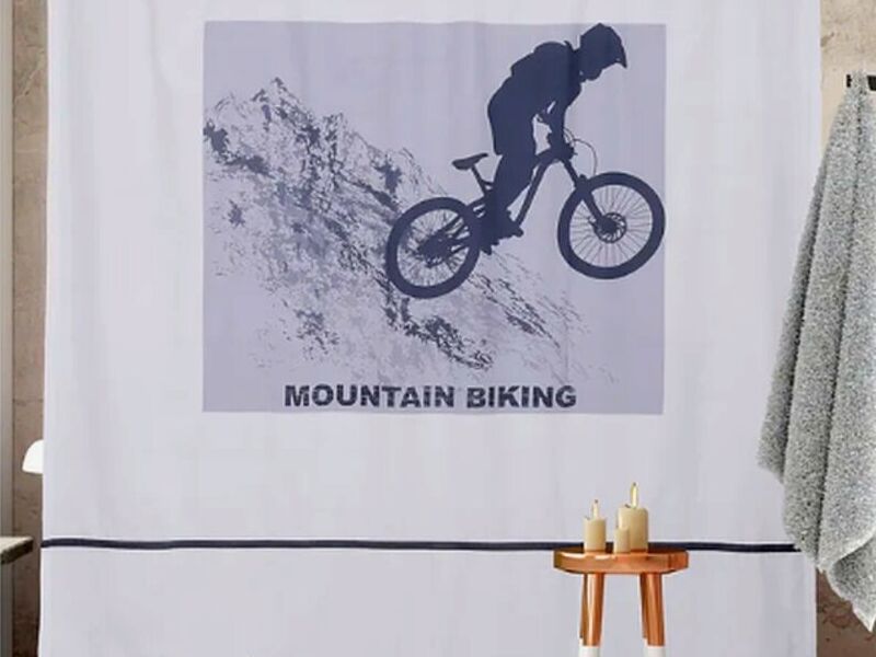 Cortina baño bike Chile