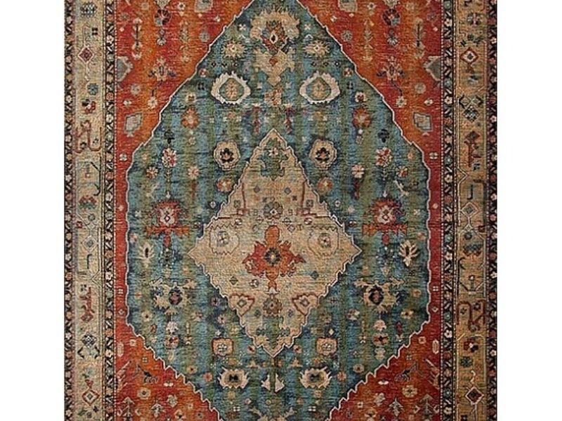 Alfombra Vintage Rust