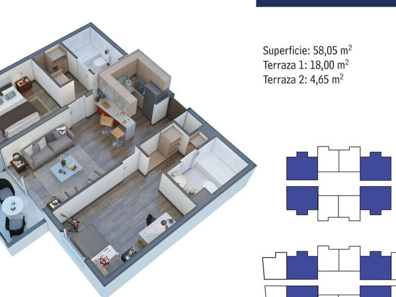 Venta departamento edificio Chile