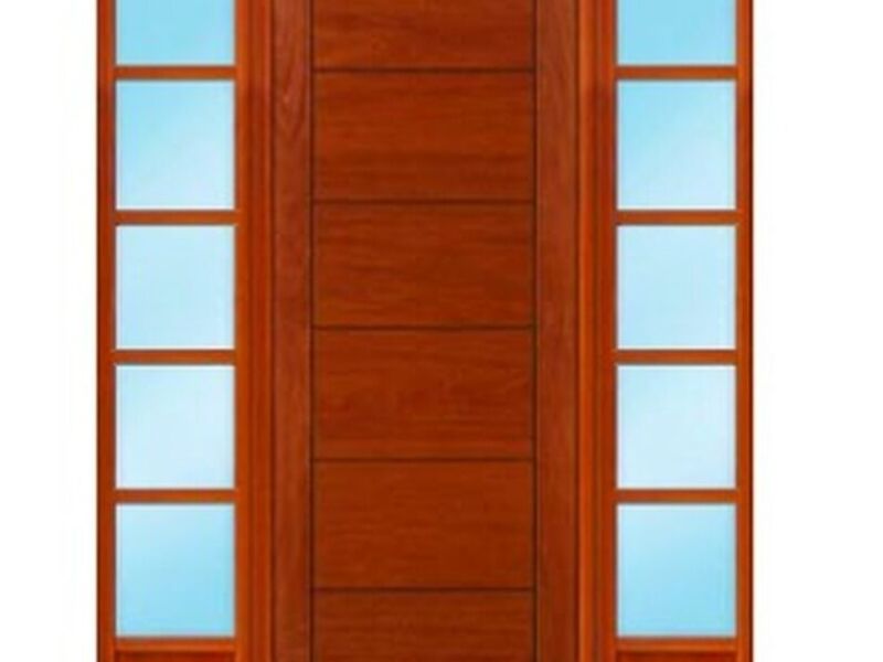 Puerta Modelo Venecia mampara 5 vidrios Chile