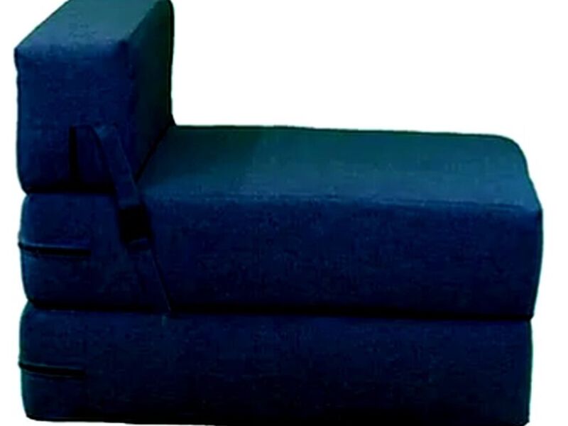 Sofa cama espuma azul Chile