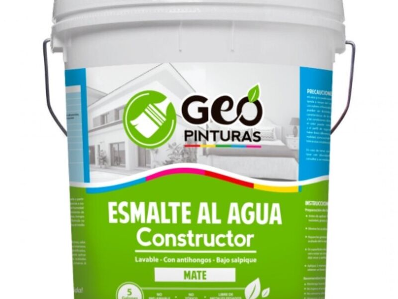Esmalte Agua Constructor Chile