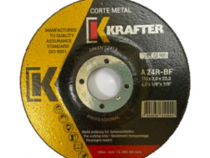 DISCO CORTE 1,6MM 7"  Chile