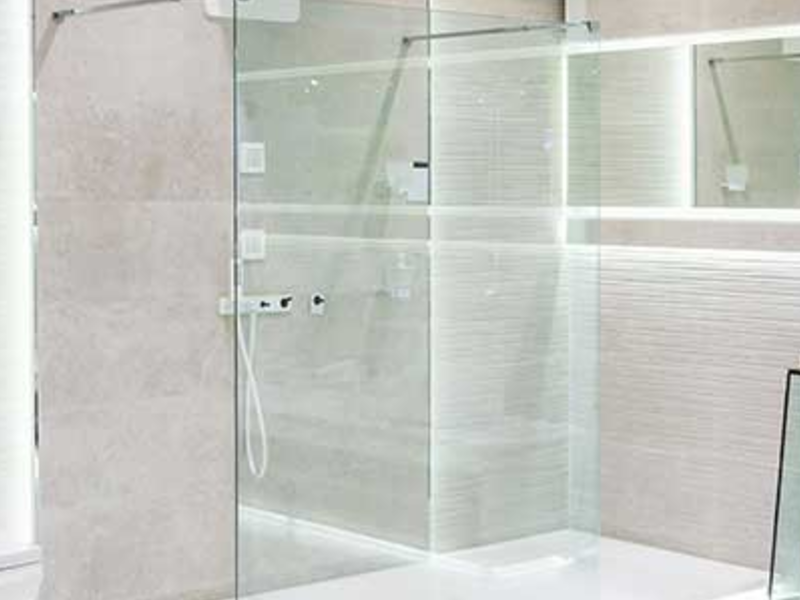 shower con cristal templado Chile