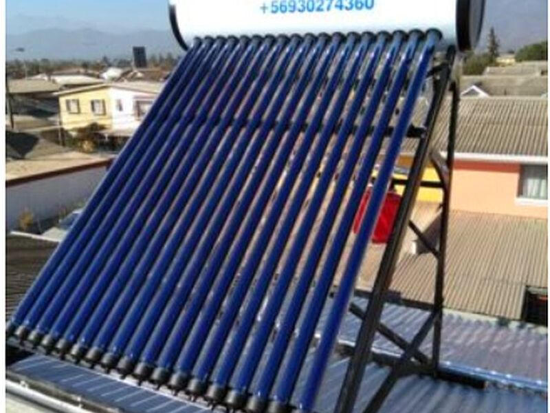 Colector solar piscina Chile