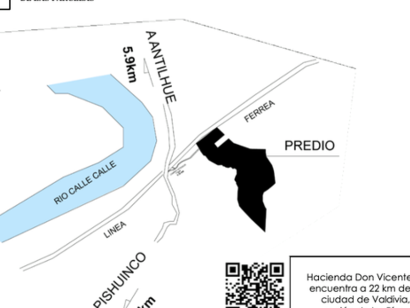 Parcela cerca Río  Chile