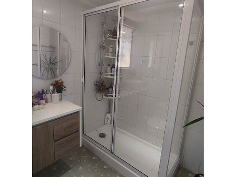 Showerdoor vidrio transparente