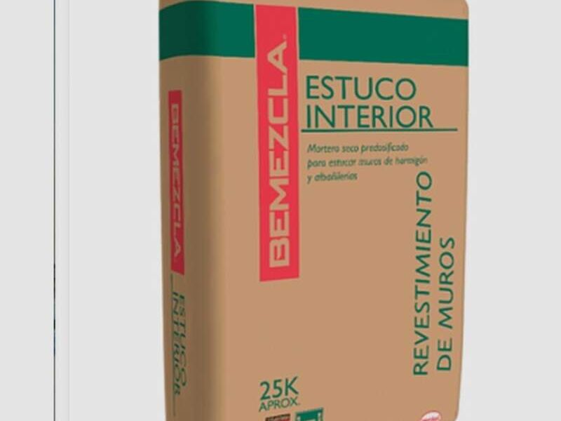 MORTERO ESTUCO INTERIOR 25K chile
