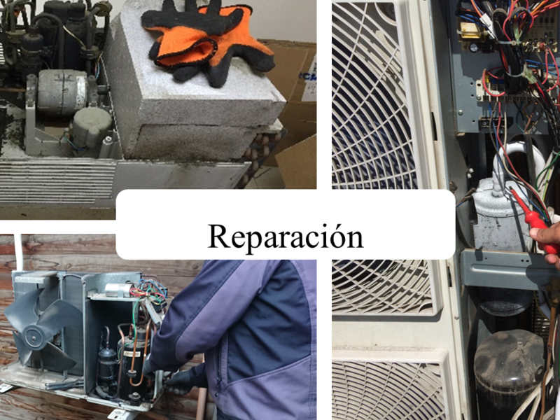 Reparación aire acondicionado