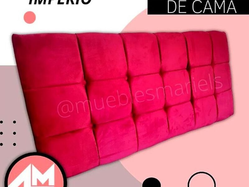 Respaldo Cama Imperio Valparaíso