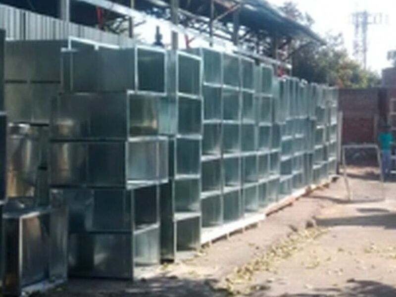 Ductos rectangulares galvanizados Chile