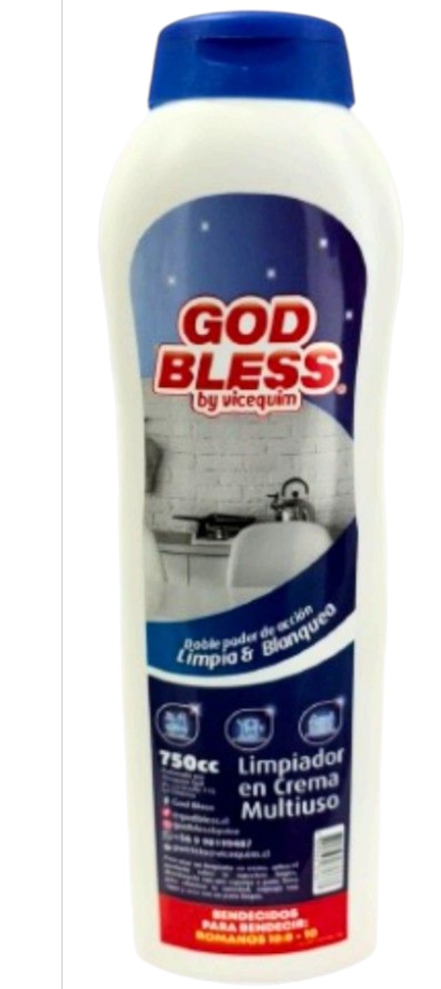 Limpiador en crema multiuso de 750 cc