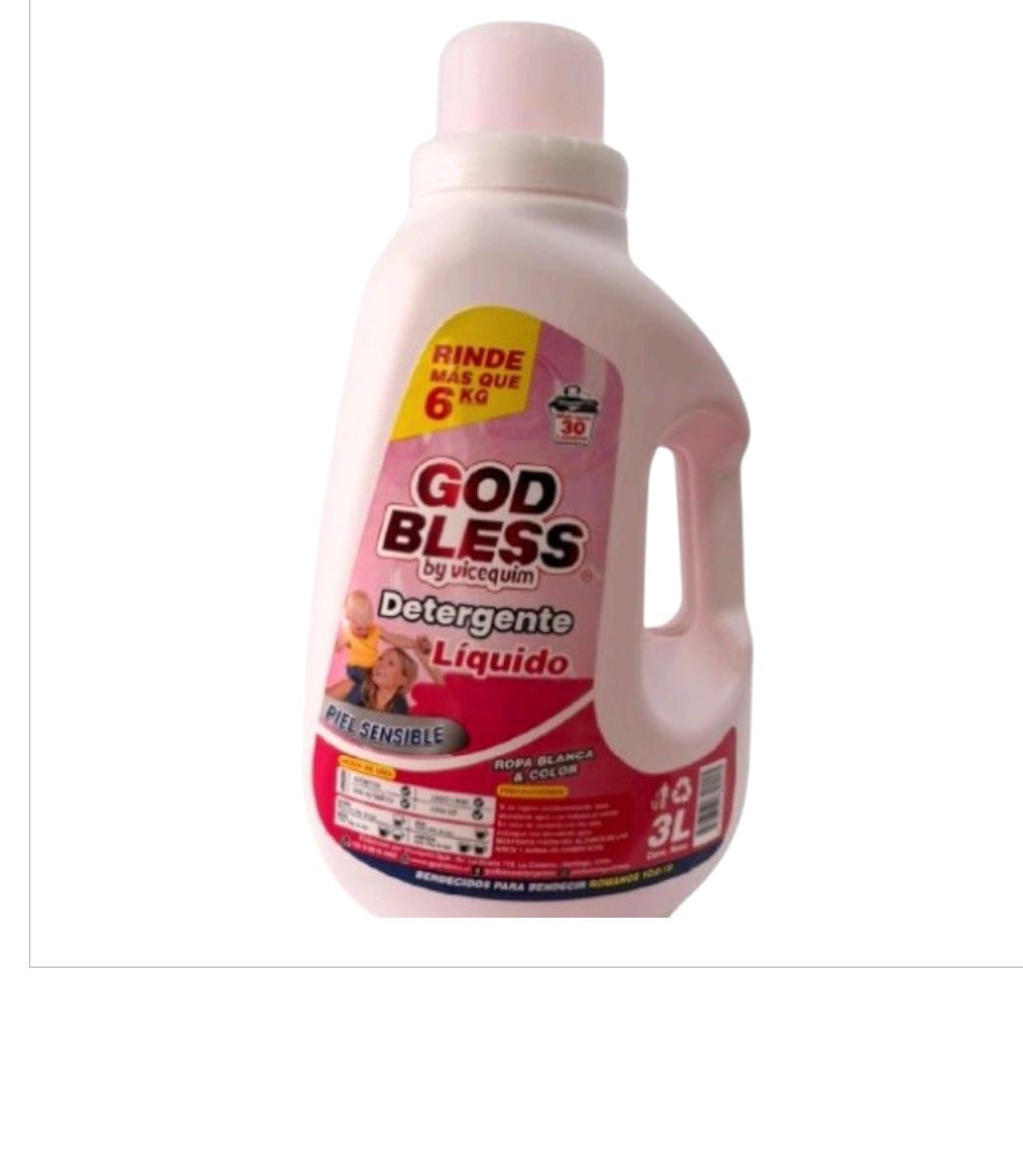detergente liquido de 3 litros