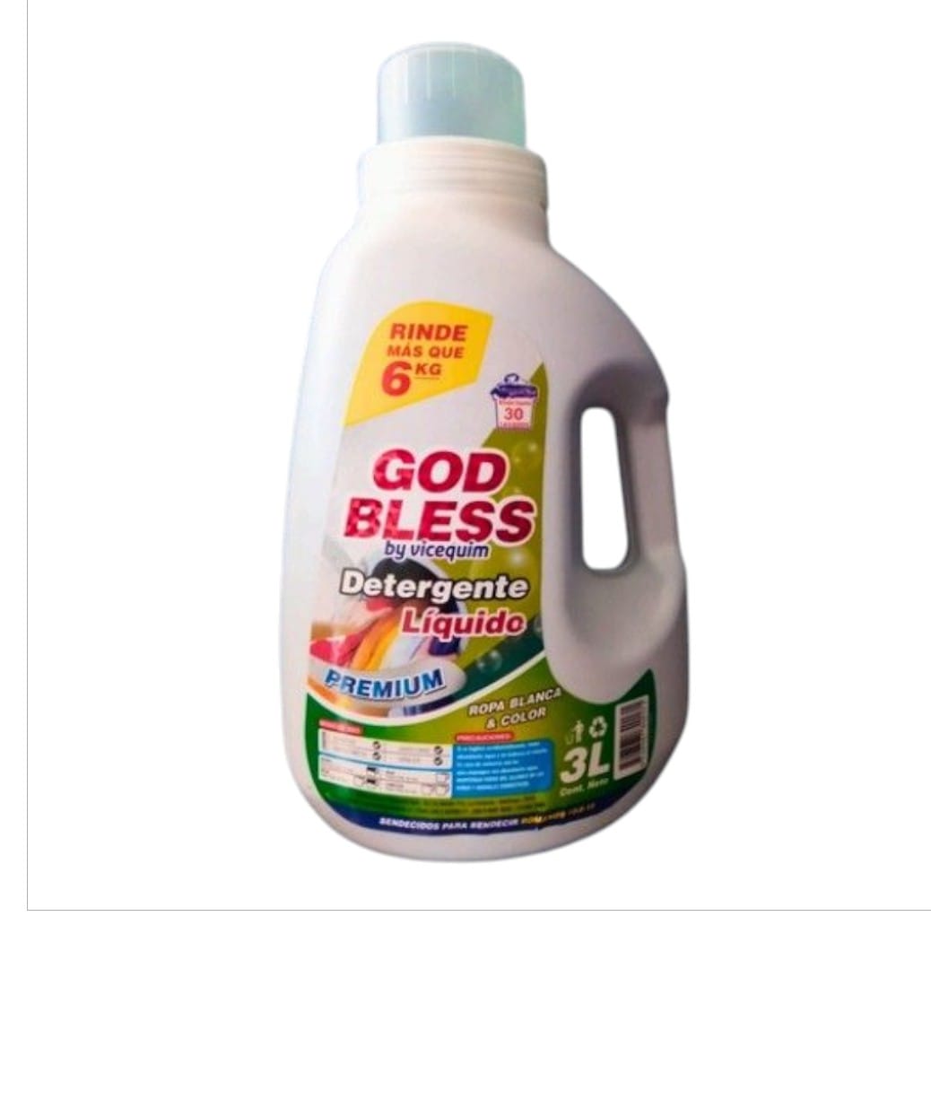 detergente liquido 3 litros