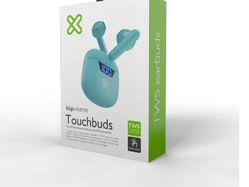 Audífonos Inalambricos Bluetooth Klip Azul