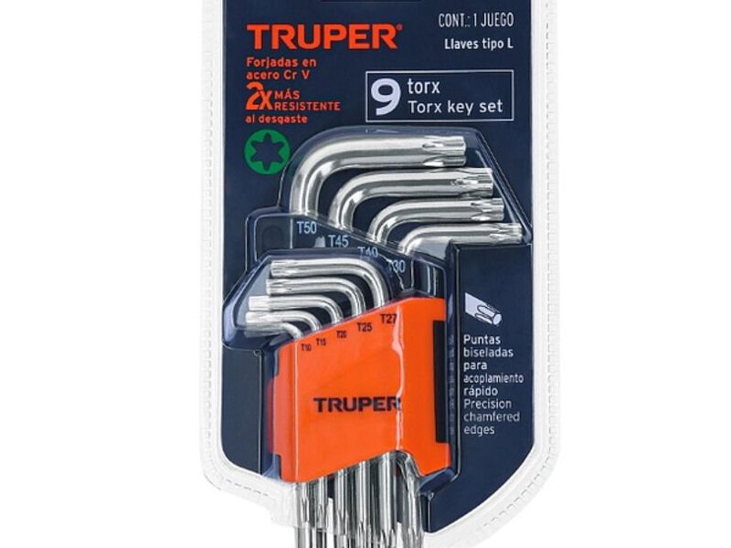 Juego De 9 Llaves Torx CHILE