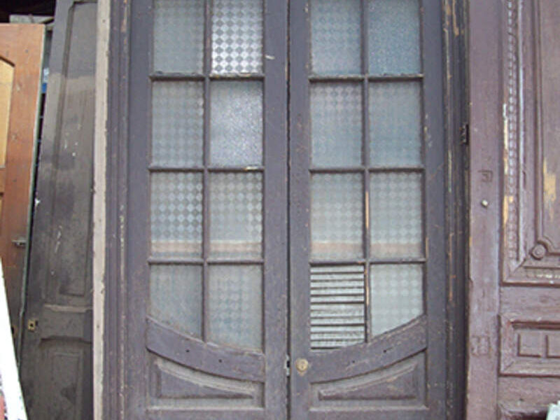 Puerta de madera Santiago
