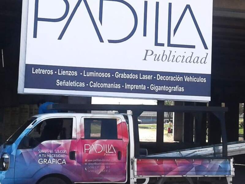 Letreros para caminos urbanos Chile