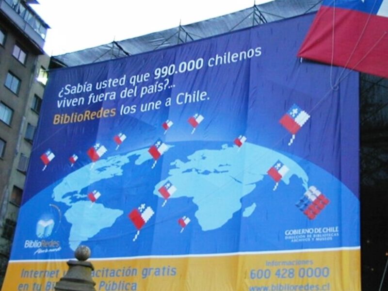 Gigantografías para caminos Chile